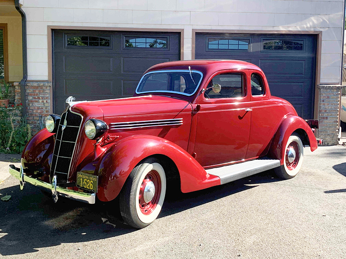 Janet Post's 1935 coupe