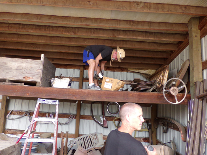 Mike in loft